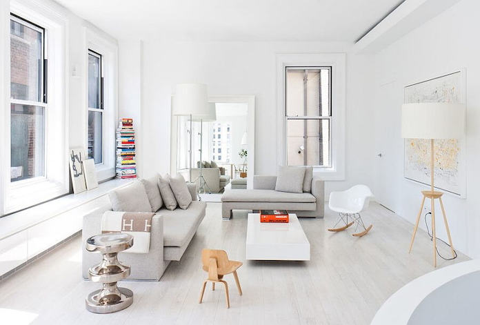 Monochrome Nordic home