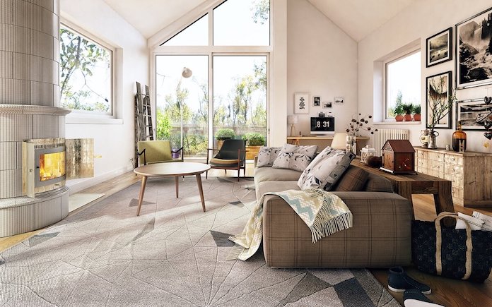Scandinavian style interior