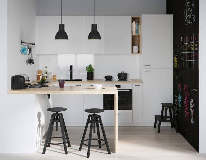 scandinavian kitchen
